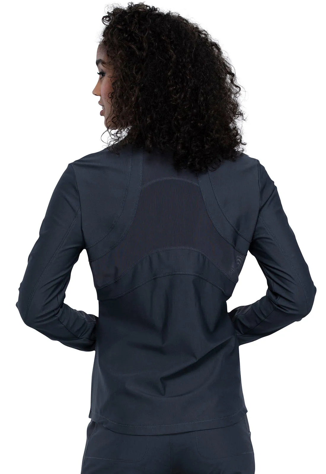 Form CK390 Zip Front Jacket Pewter