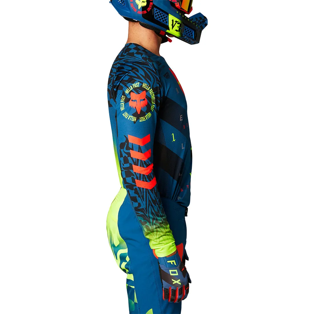 FOX FLEXAIR MAWLR JERSEY [DUSTY BLUE] L