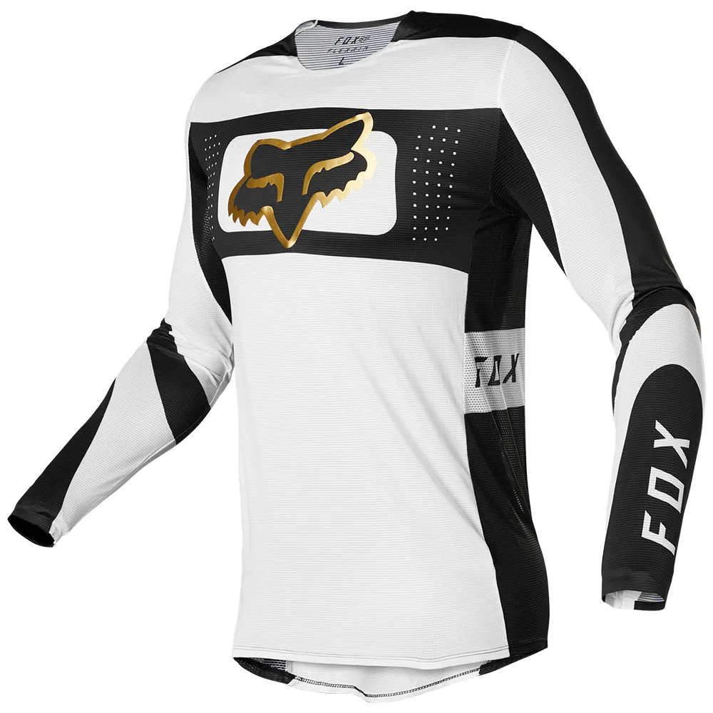 FOX FLEXAIR MIRER JERSEY [WHITE/BLACK] L