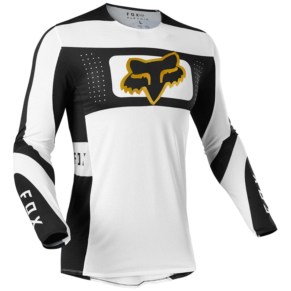FOX FLEXAIR MIRER JERSEY [WHITE/BLACK] L