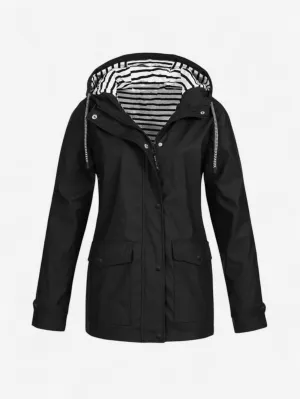 Foxes | Women's Lightweight Waterproof Hooded Rain Jacket