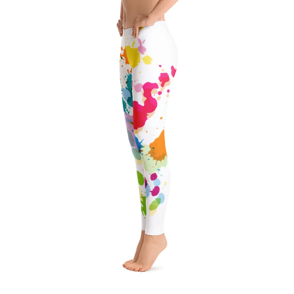 Francesca Pierre-Giroux Crayon Colored Yoga pants Leggings for exercise and fitness