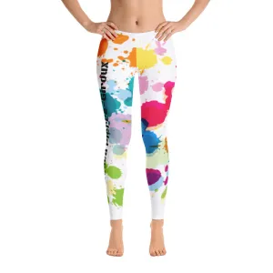 Francesca Pierre-Giroux Crayon Colored Yoga pants Leggings for exercise and fitness