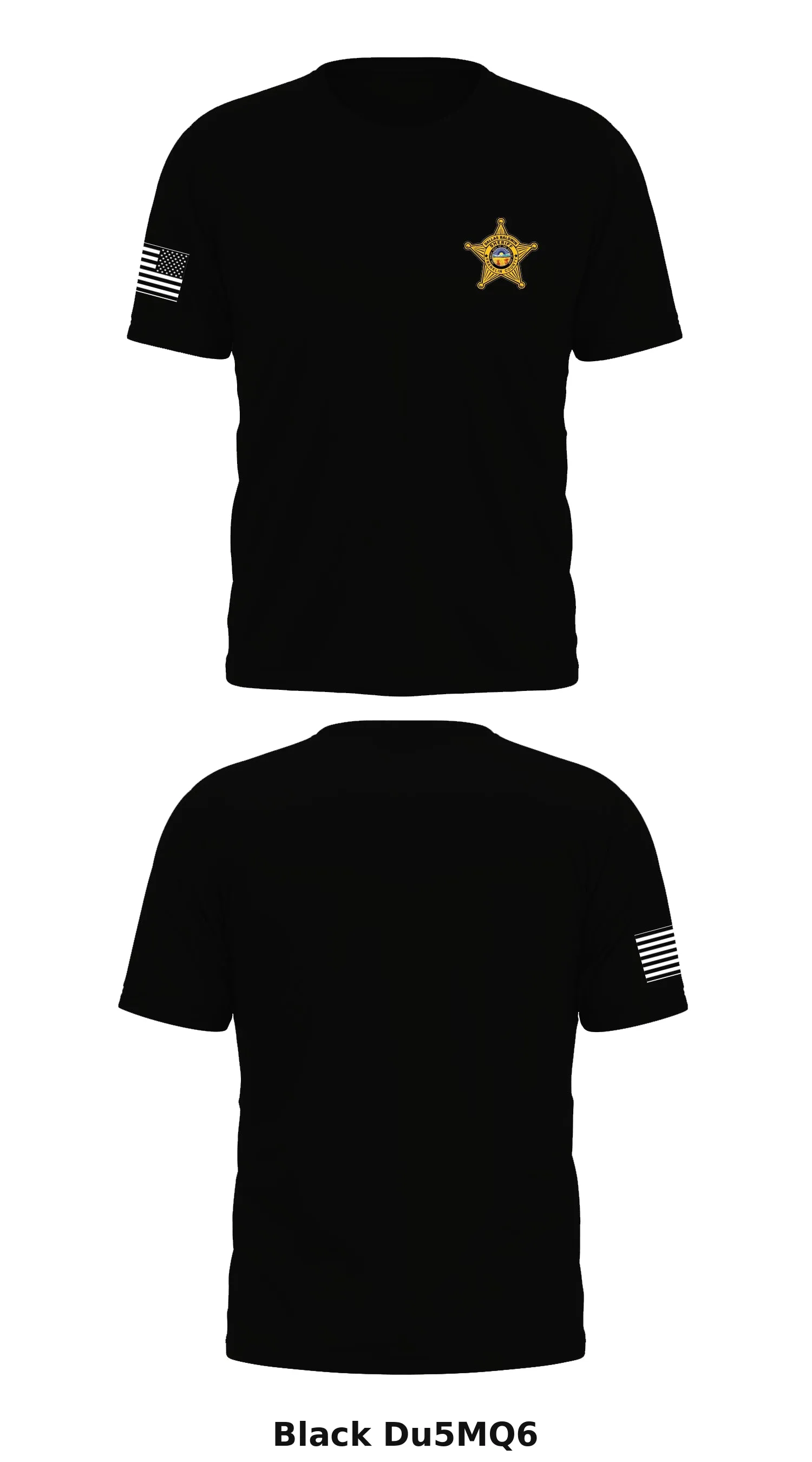 Franklin County Sheriffs Department  Store 1 Core Men's SS Performance Tee - Du5MQ6
