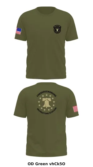 Fredericksburg Recruiting station Store 1 Core Men's SS Performance Tee - vhCk5O