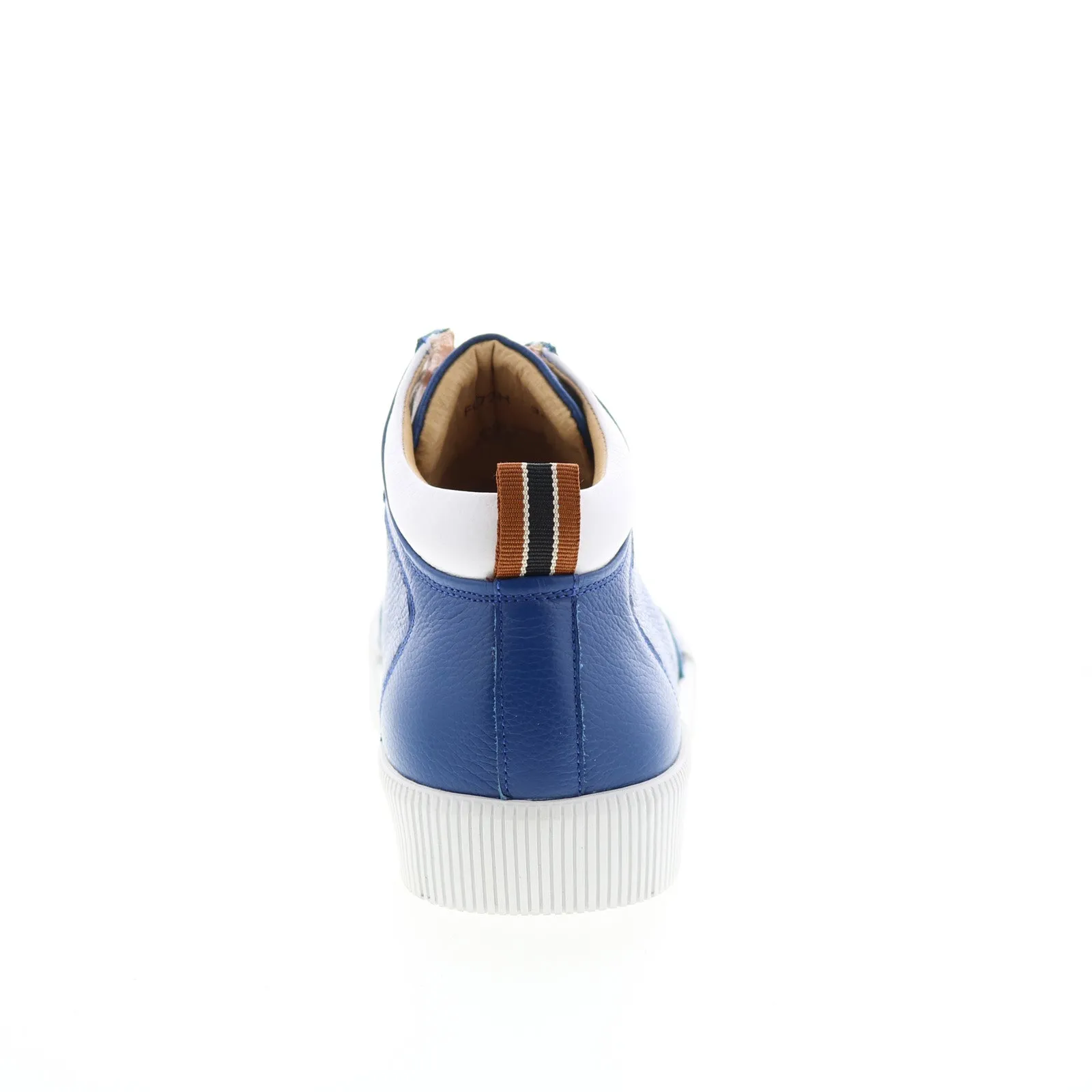 French Connection Dion FC7211H Mens Blue Leather Lifestyle Sneakers Shoes