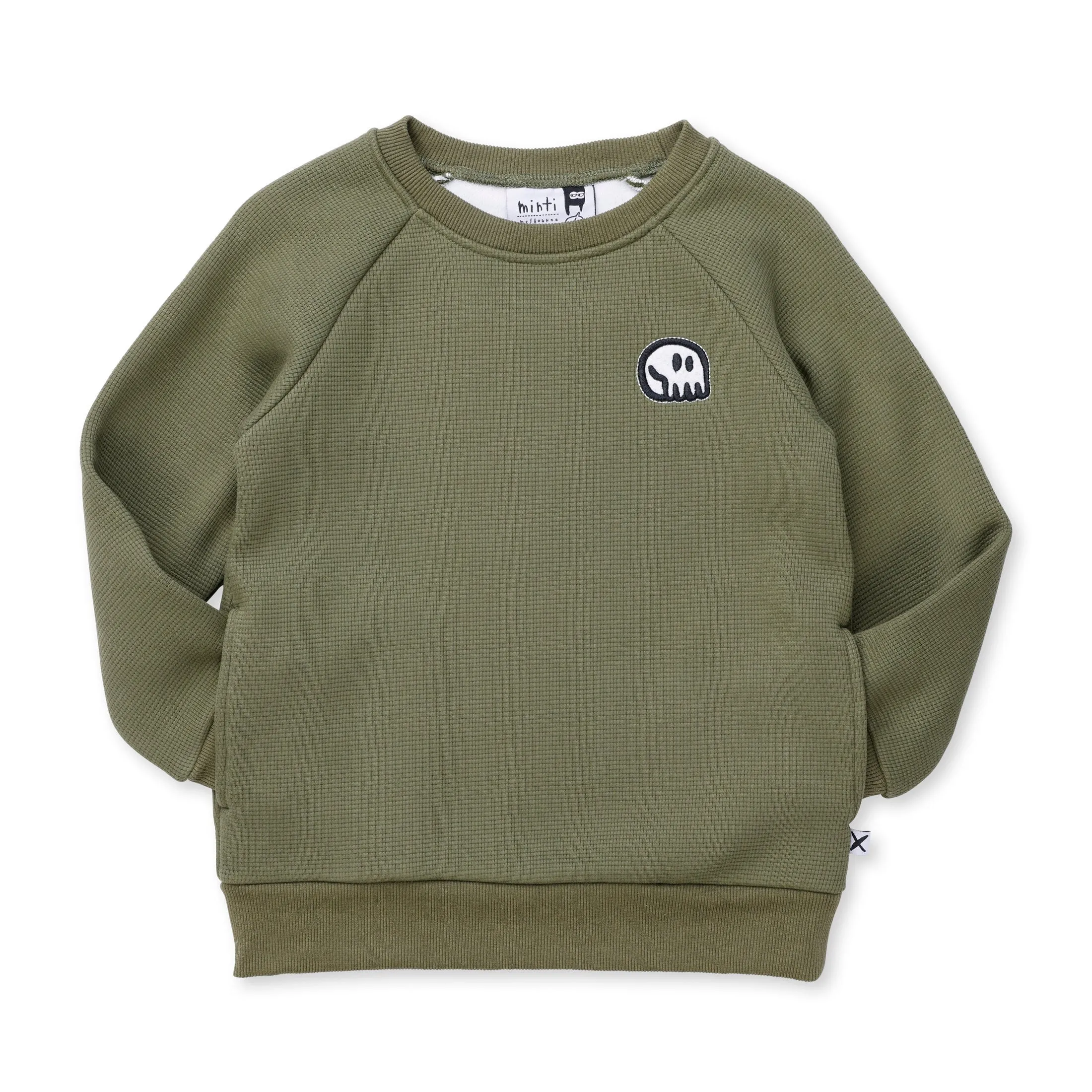 Furry Waffle Crew - Khaki