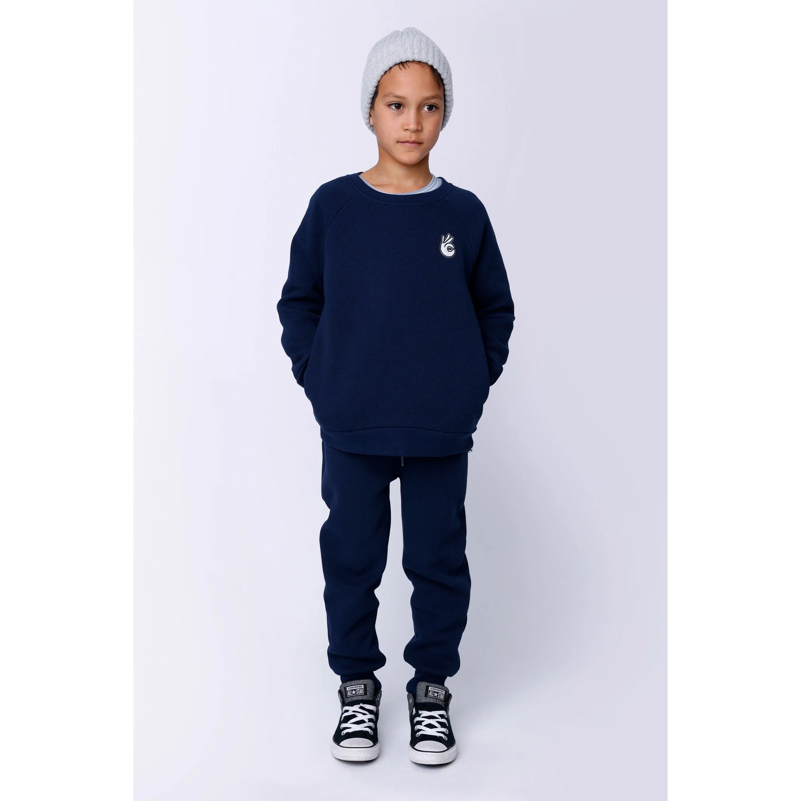 Furry Waffle Crew - Navy