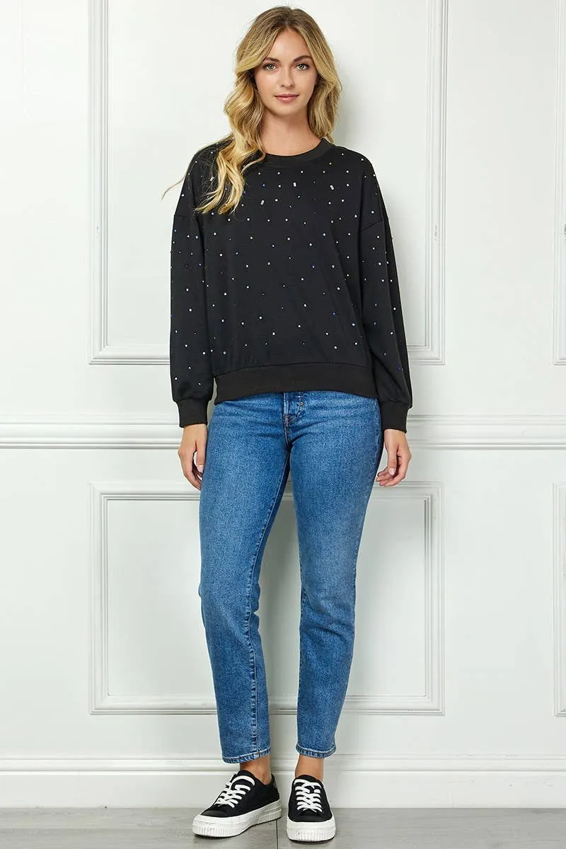 Gabby Rhinestone Sweatshirt