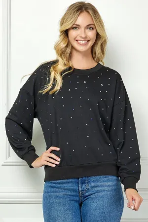 Gabby Rhinestone Sweatshirt
