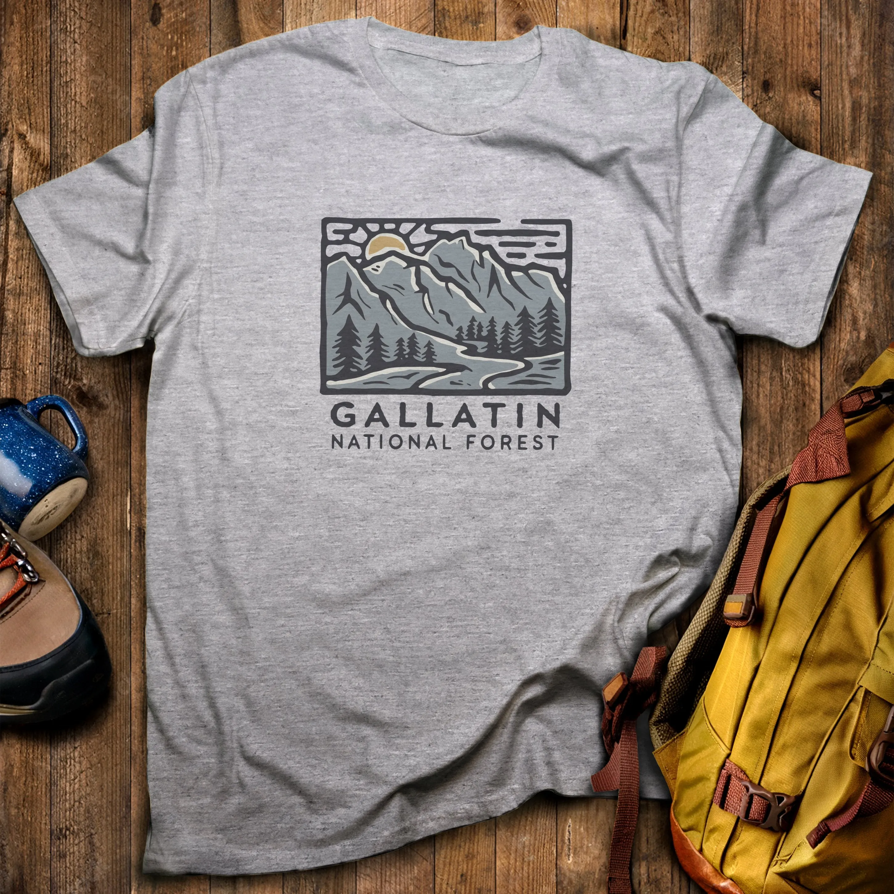 Gallatin National Forest T-Shirt