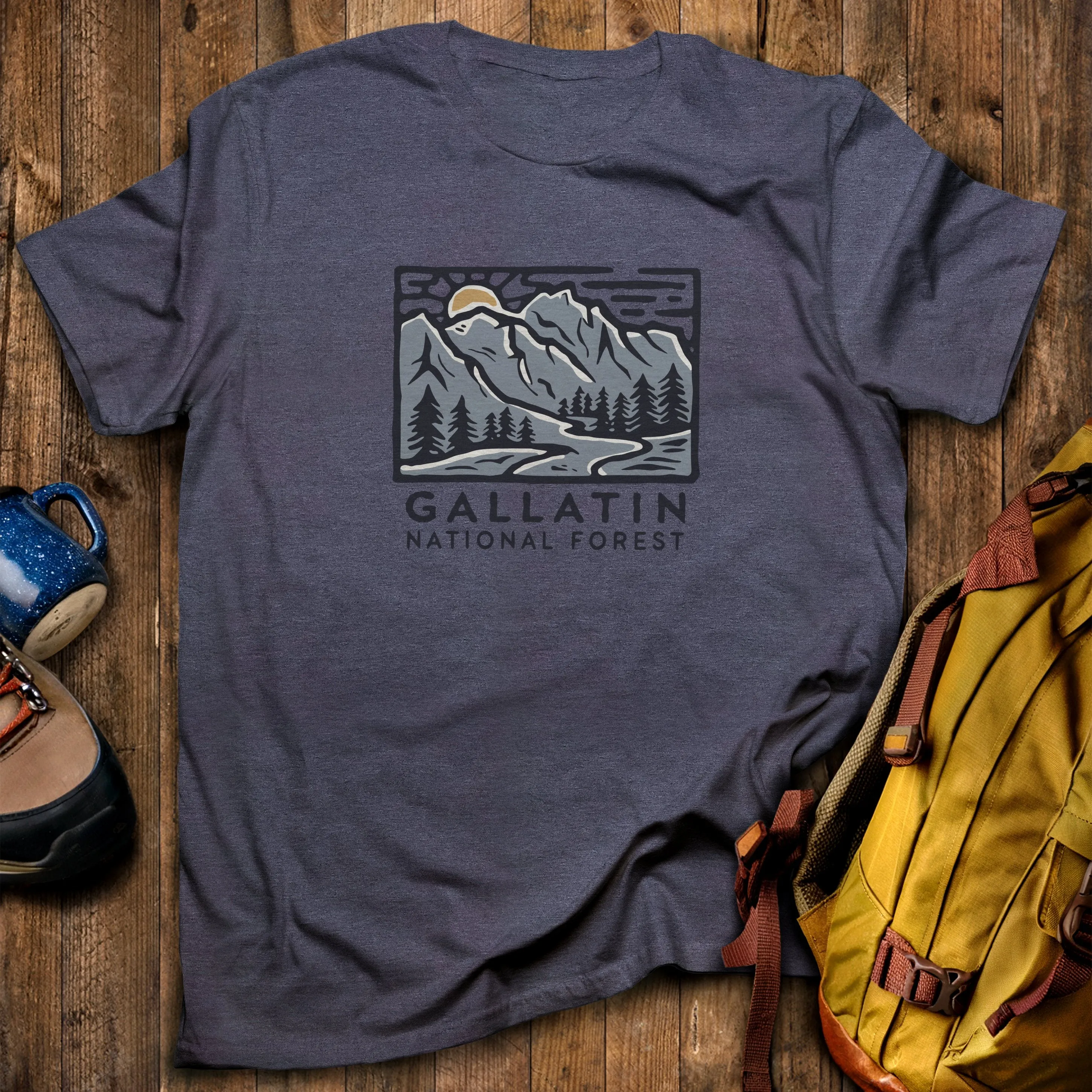 Gallatin National Forest T-Shirt