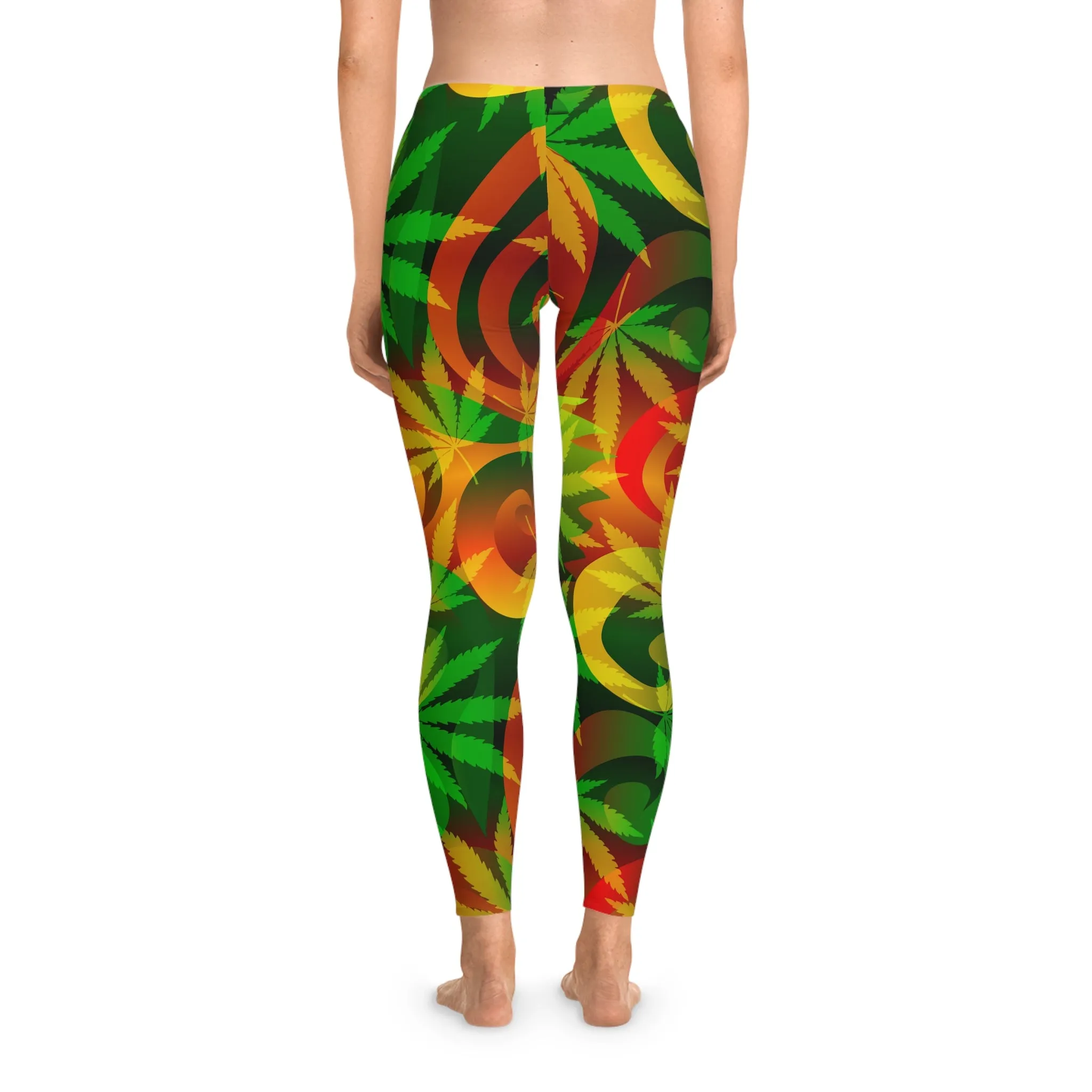 Ganja Vibe Stretchy Leggings
