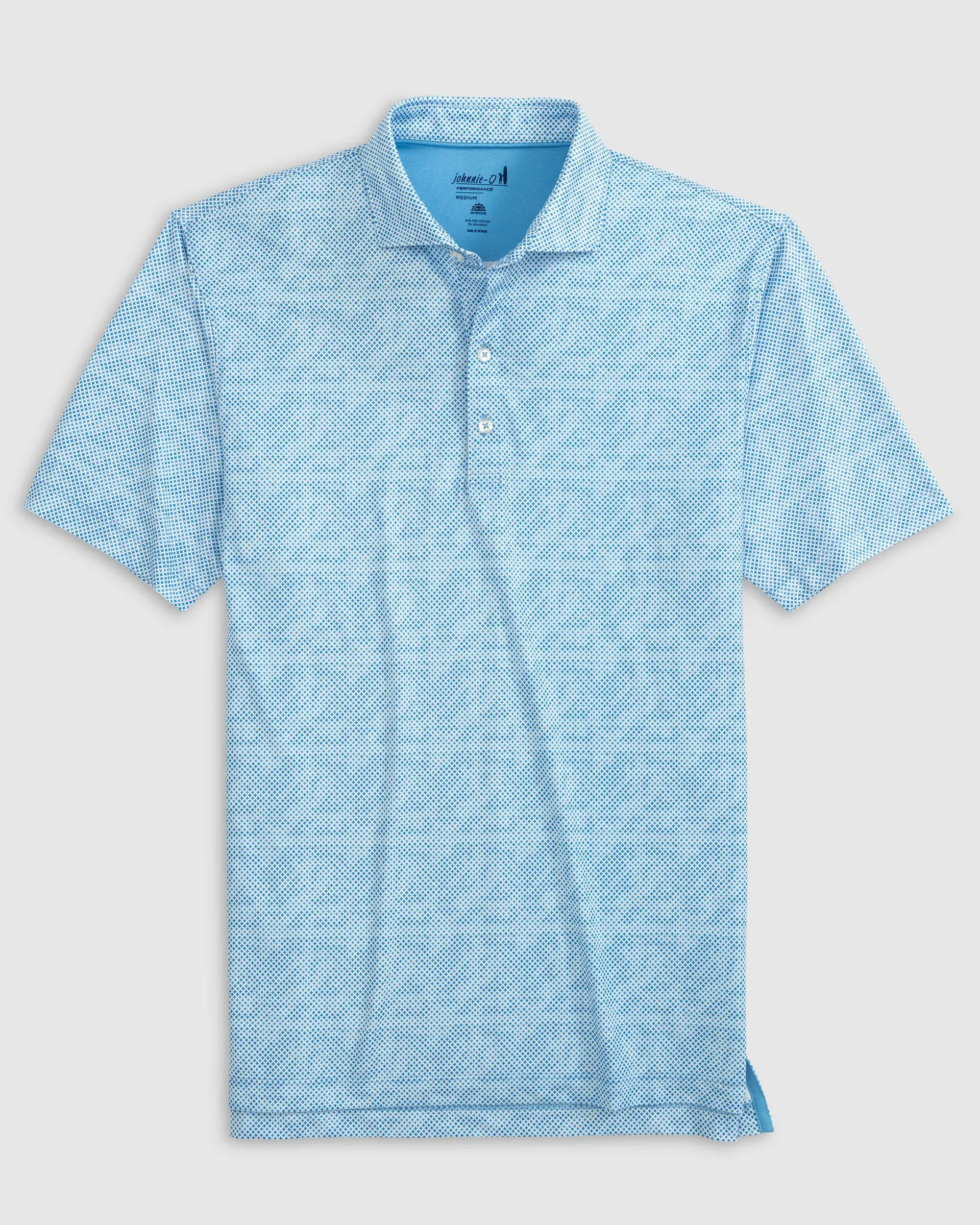 Gaston Jr. Printed Jersey Performance Polo