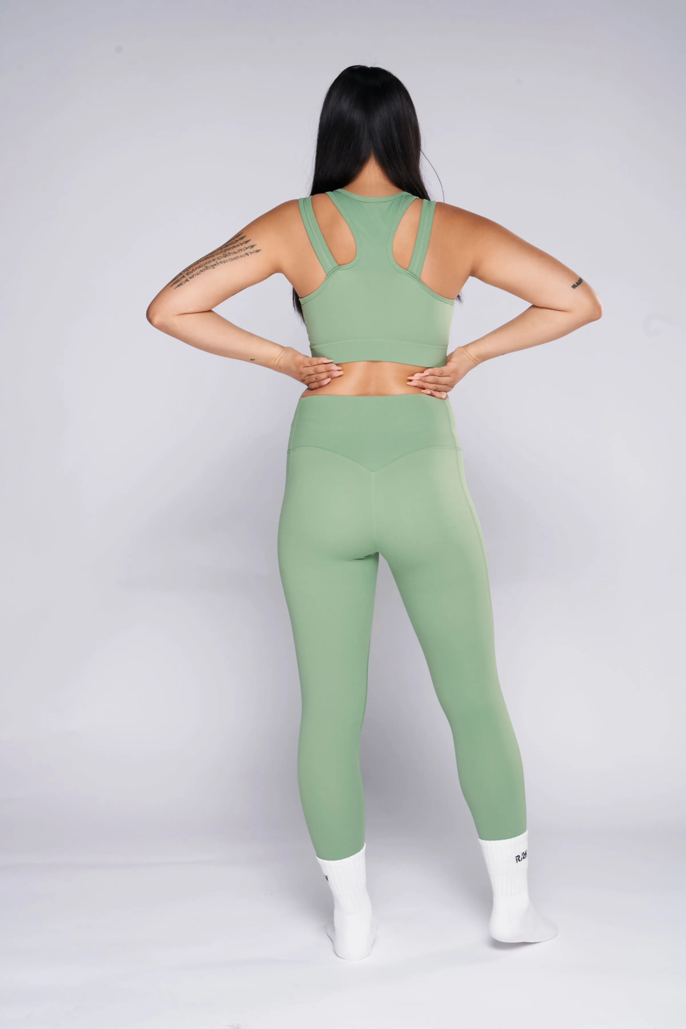 Get Physical Leggings - Mint Green