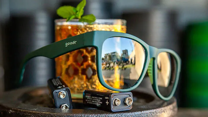 Goodr Sunglasses BAMF Mint Julep Electroshocks