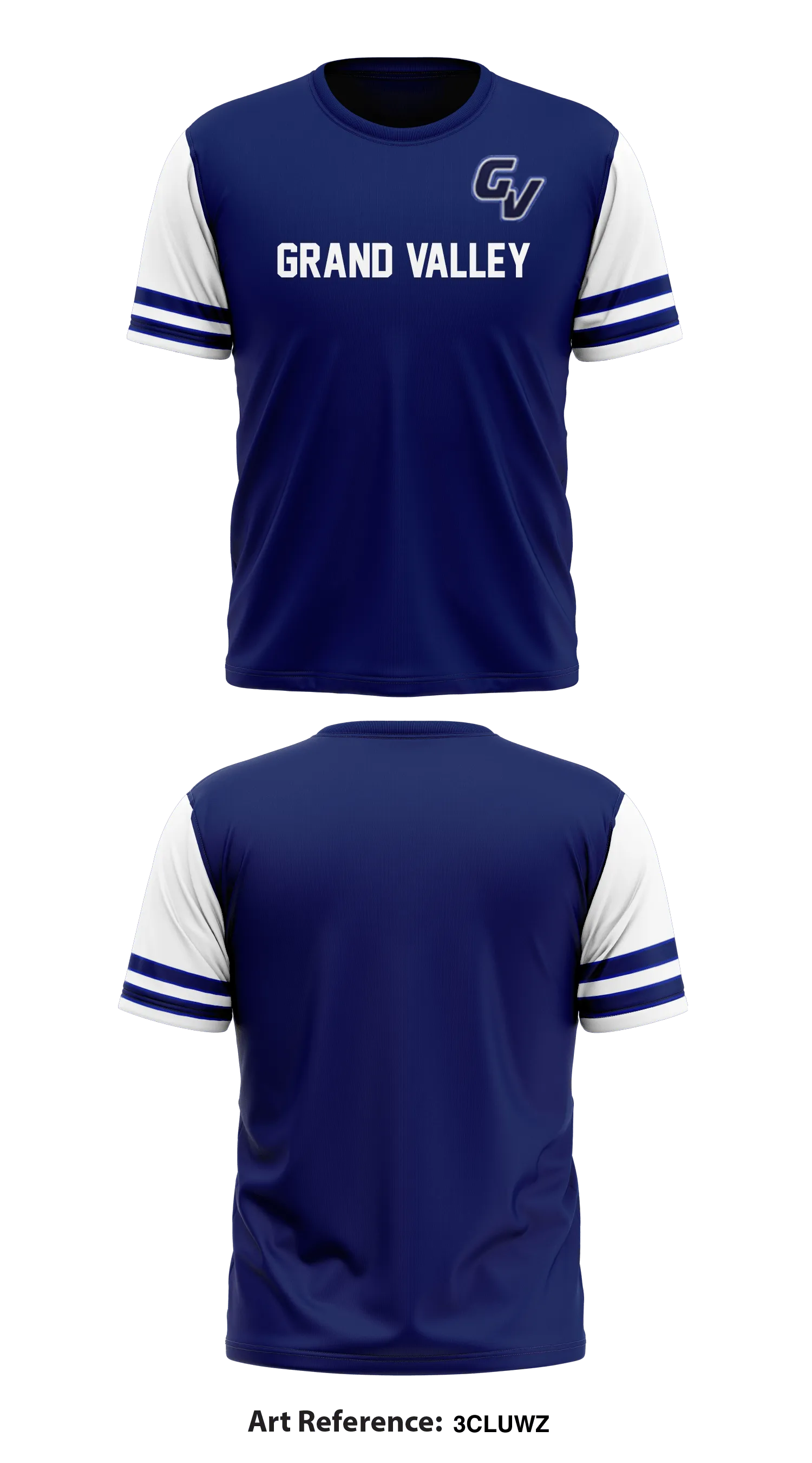 Grand Valley Core Men's SS Performance Tee - 3CLuWZ