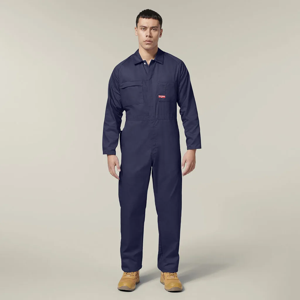 HARD YAKKA LIGHTWEIGHT COTTON DRILL COVERALL