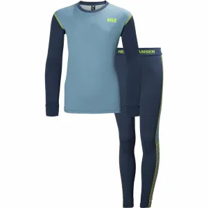 Helly Hansen Junior LIFA Active Set Blue Fog
