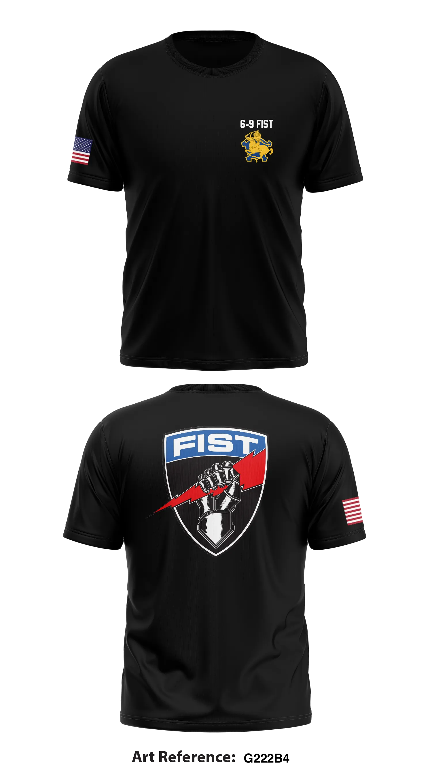 HHB 2/82 FA BN 3rd BDE Store 1 Core Men's SS Performance Tee - g222b4