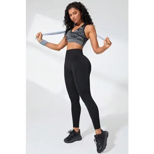 High Waist Active Leggings Stretch Comfort