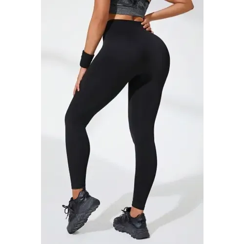 High Waist Active Leggings Stretch Comfort