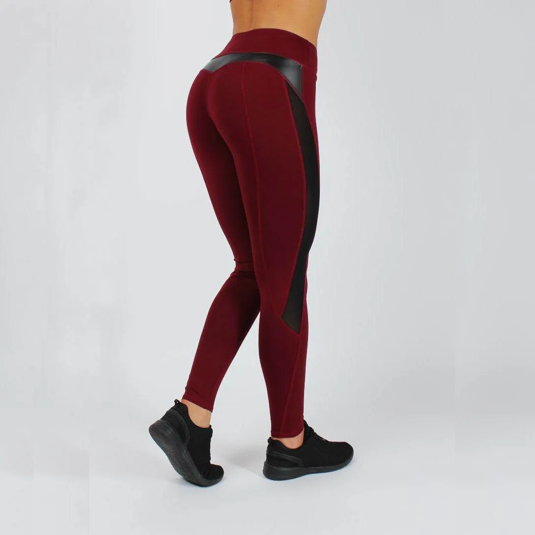 High-Waist Sports Leggings - Hip Support & Comfort