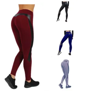 High-Waist Sports Leggings - Hip Support & Comfort