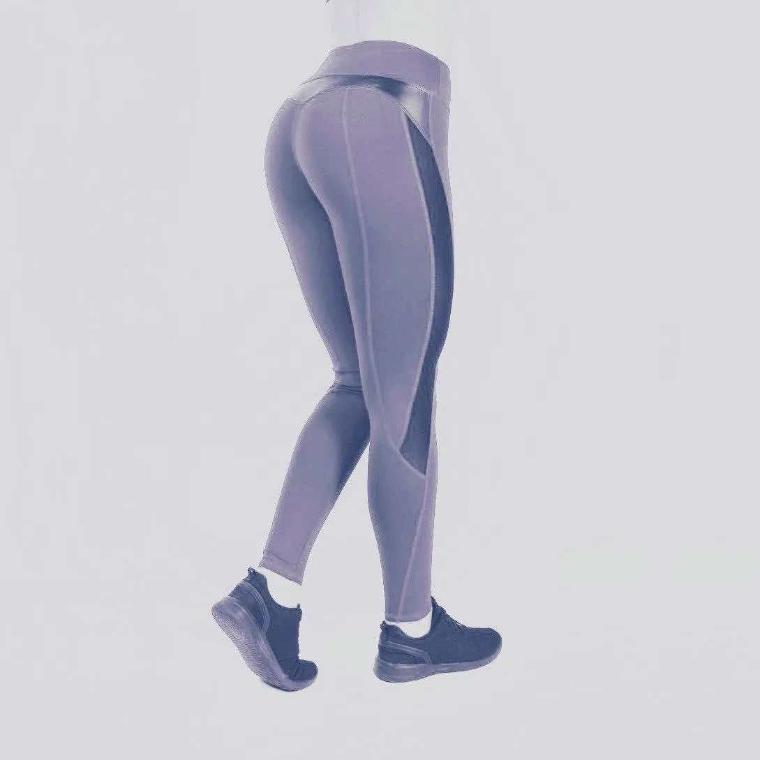 High-Waist Sports Leggings - Hip Support & Comfort