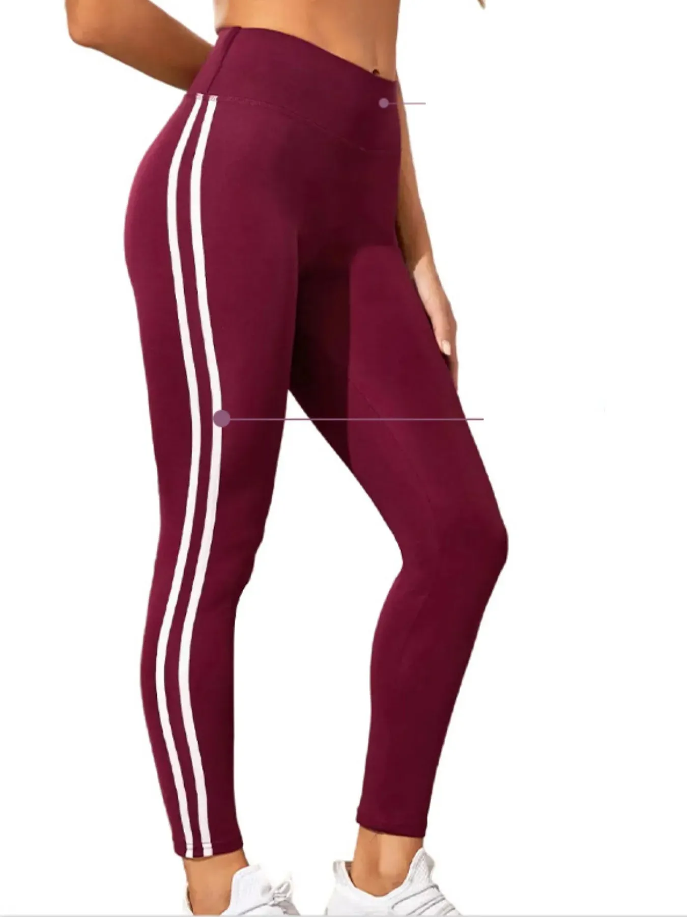 High Waist Yoga Leggings: Butt Lifting & Tummy Control Activewear