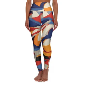 High Waisted Leggings - Nantucket-Comet.
