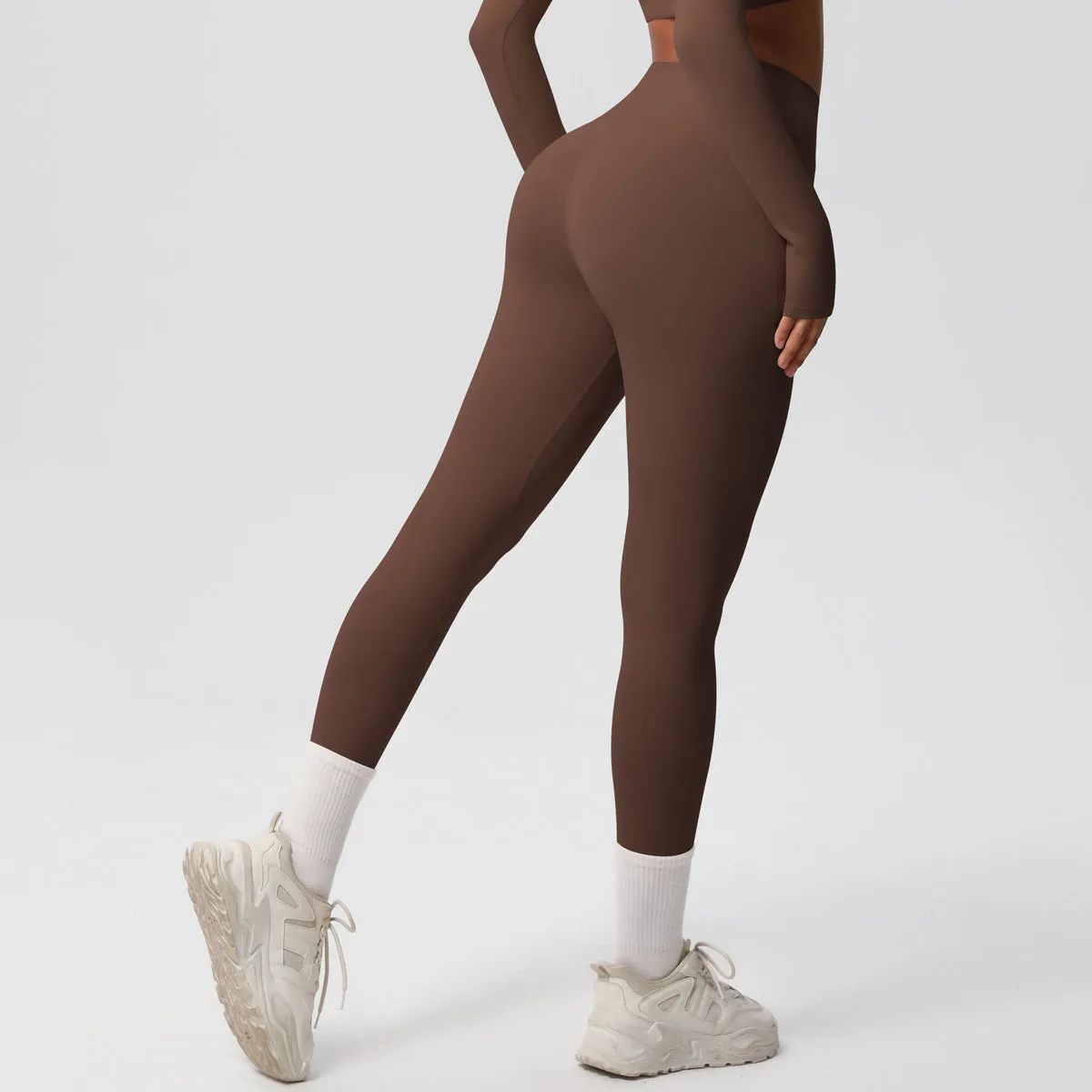 High-Waisted Quick-Dry Yoga and Fitness Leggings for Peak Performance
