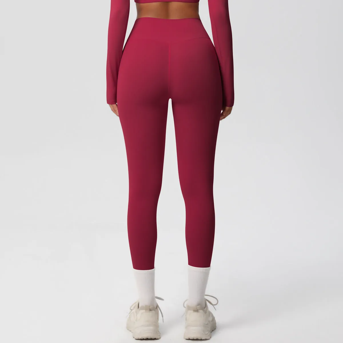 High-Waisted Quick-Dry Yoga and Fitness Leggings for Peak Performance
