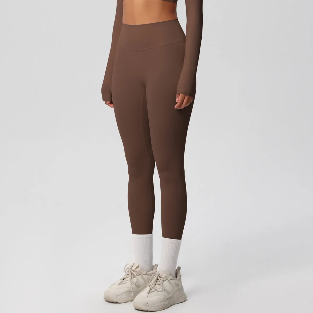 High-Waisted Quick-Dry Yoga and Fitness Leggings for Peak Performance