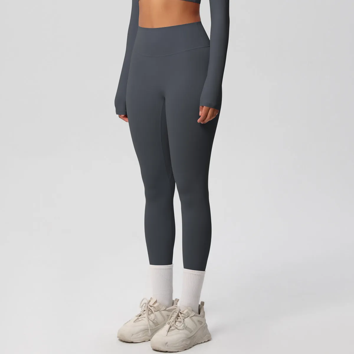 High-Waisted Quick-Dry Yoga and Fitness Leggings for Peak Performance
