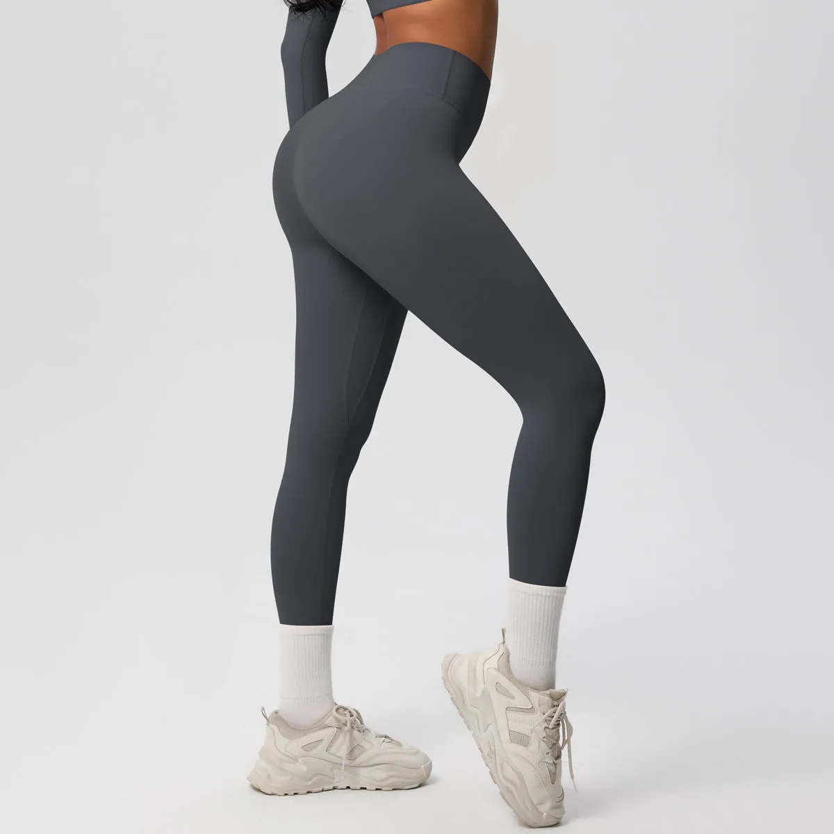 High-Waisted Quick-Dry Yoga and Fitness Leggings for Peak Performance