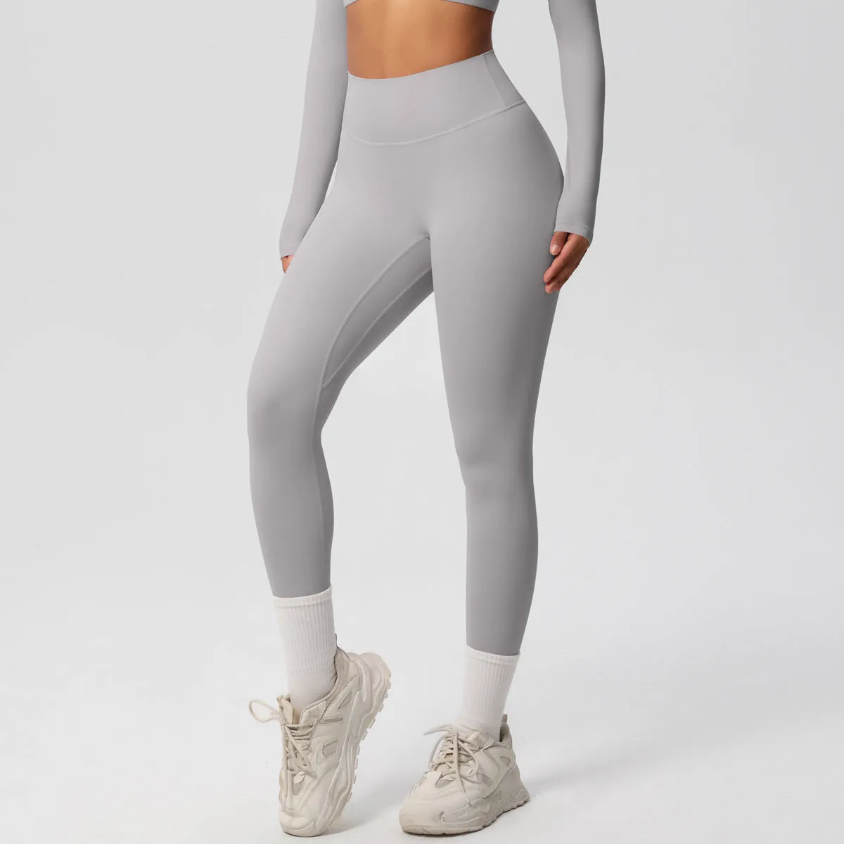 High-Waisted Quick-Dry Yoga and Fitness Leggings for Peak Performance