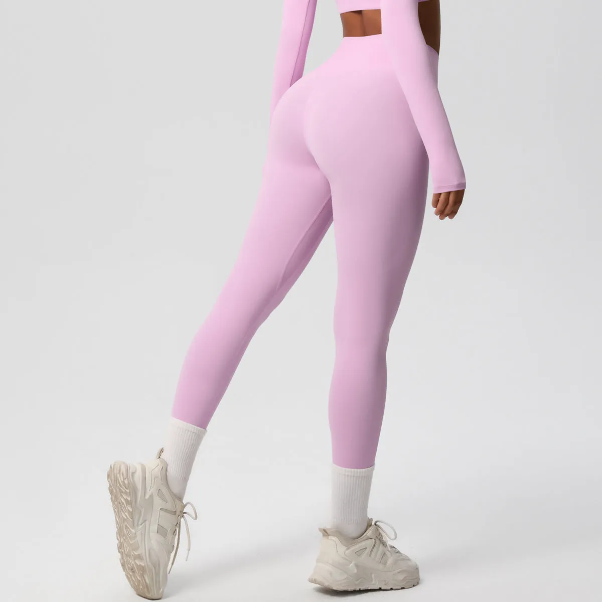 High-Waisted Quick-Dry Yoga and Fitness Leggings for Peak Performance