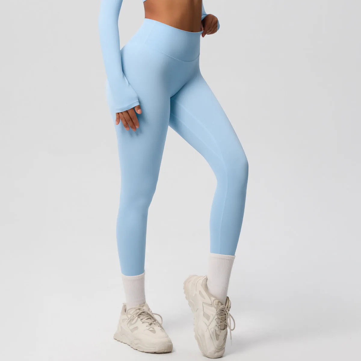 High-Waisted Quick-Dry Yoga and Fitness Leggings for Peak Performance