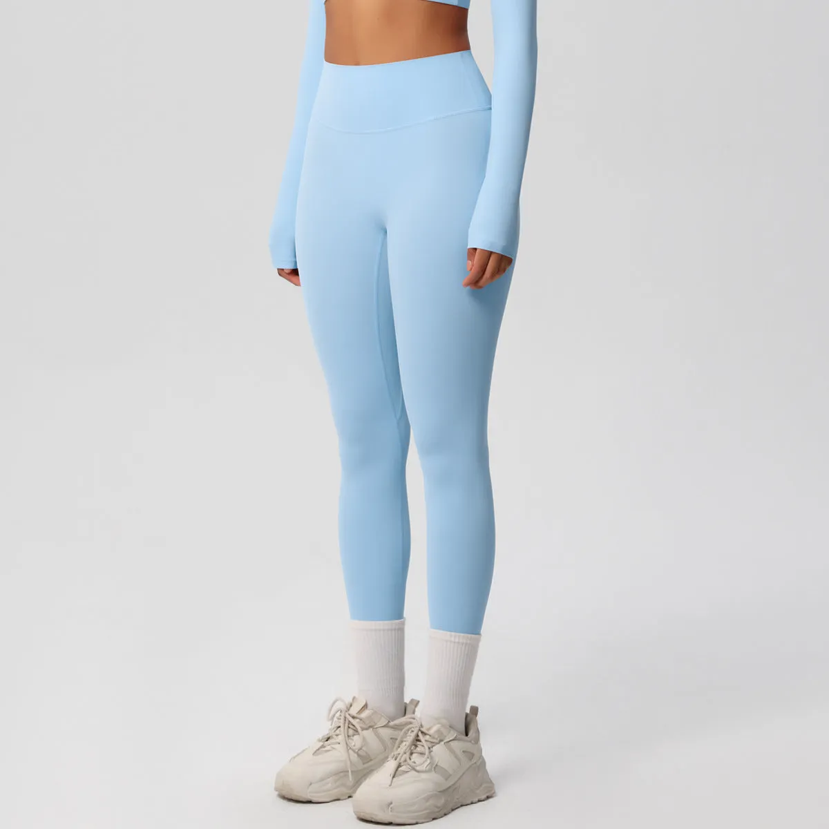 High-Waisted Quick-Dry Yoga and Fitness Leggings for Peak Performance
