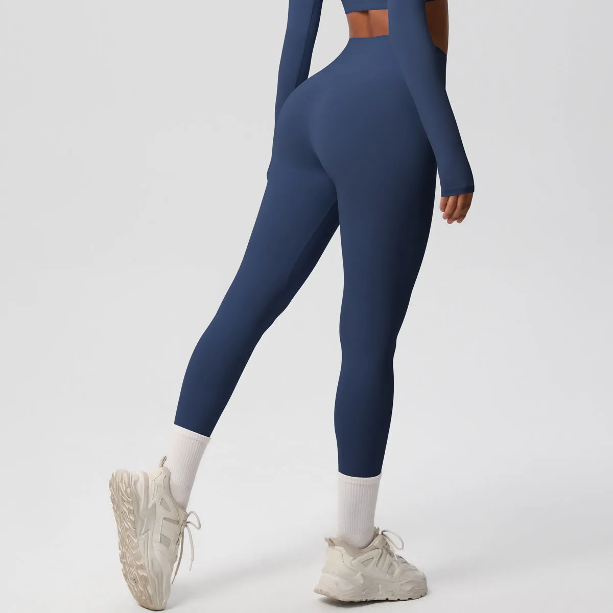 High-Waisted Quick-Dry Yoga and Fitness Leggings for Peak Performance