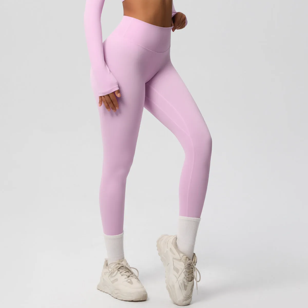 High-Waisted Quick-Dry Yoga and Fitness Leggings for Peak Performance