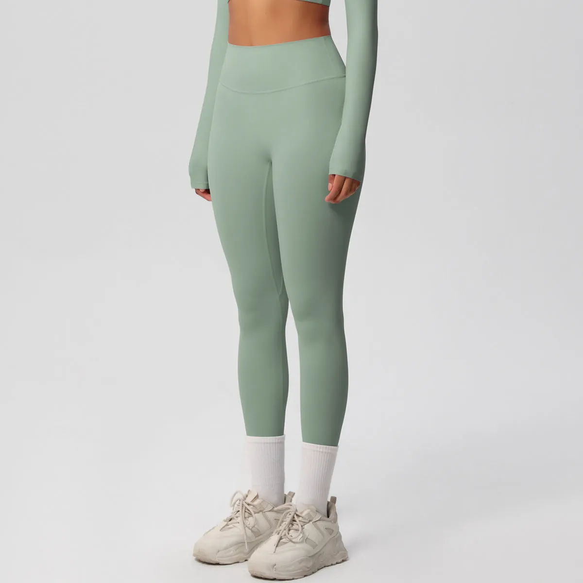 High-Waisted Quick-Dry Yoga and Fitness Leggings for Peak Performance