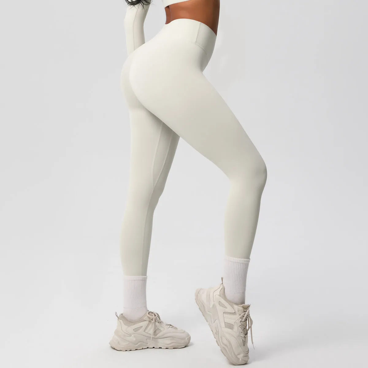 High-Waisted Quick-Dry Yoga and Fitness Leggings for Peak Performance