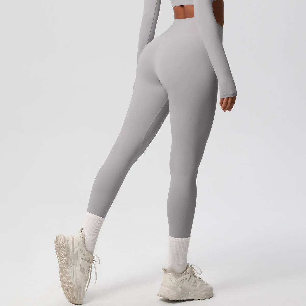 High-Waisted Quick-Dry Yoga and Fitness Leggings for Peak Performance
