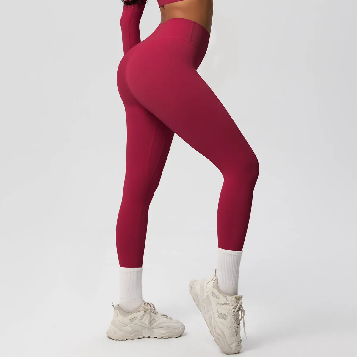 High-Waisted Quick-Dry Yoga and Fitness Leggings for Peak Performance