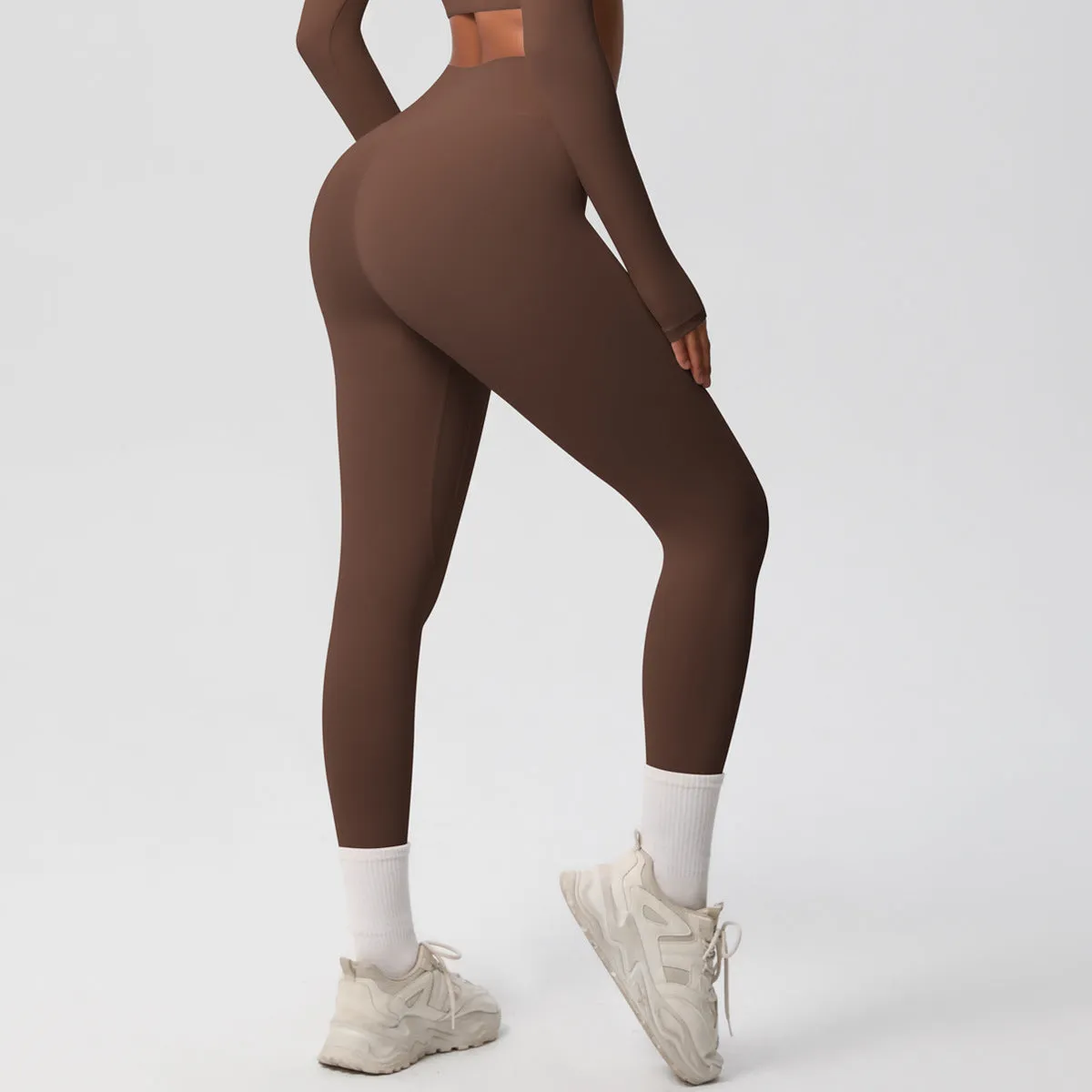 High-Waisted Quick-Dry Yoga and Fitness Leggings for Peak Performance