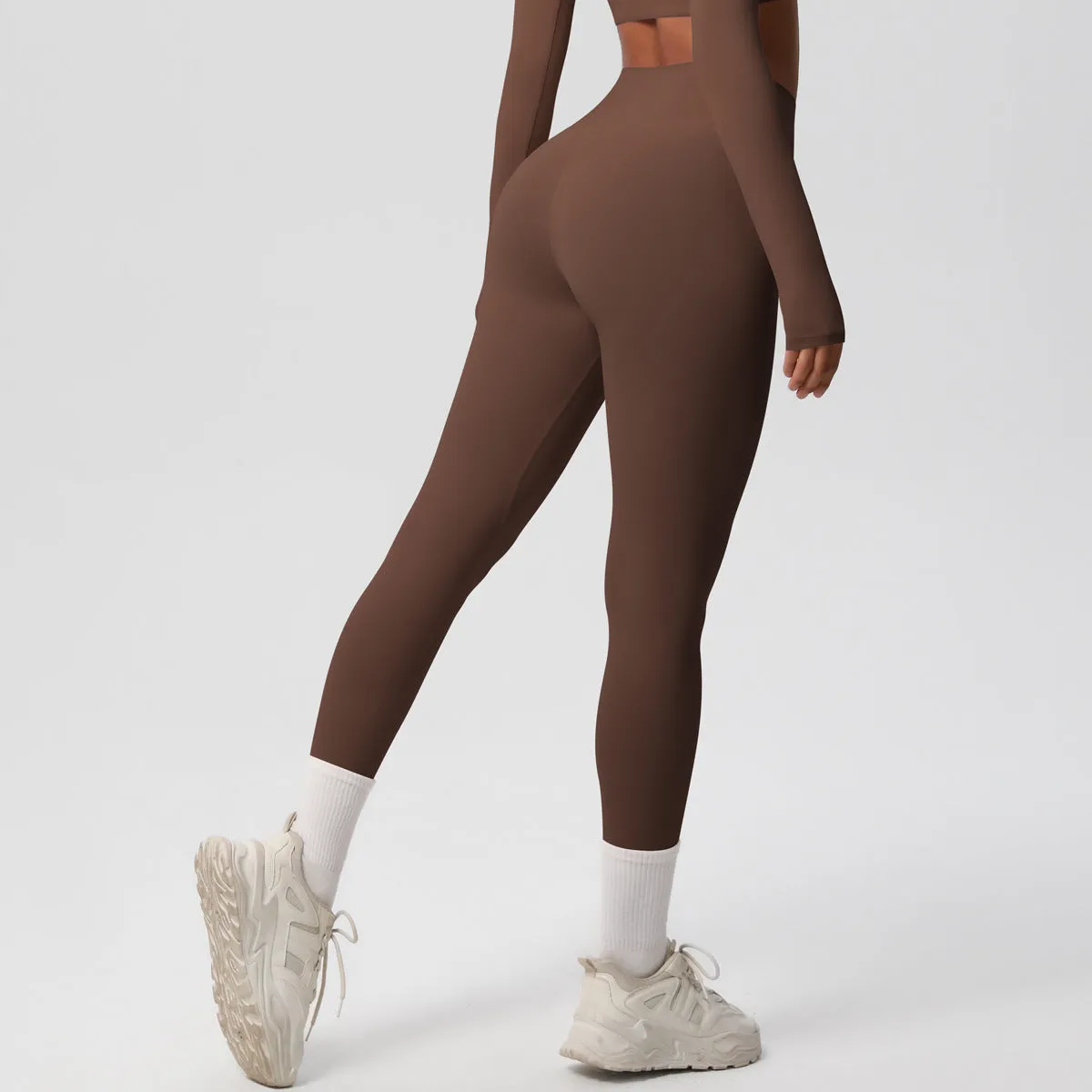 High-Waisted Quick-Dry Yoga and Fitness Leggings for Peak Performance