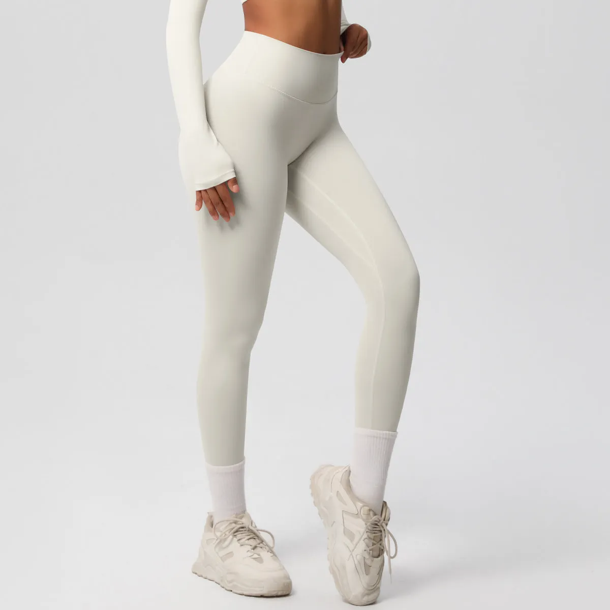 High-Waisted Quick-Dry Yoga and Fitness Leggings for Peak Performance