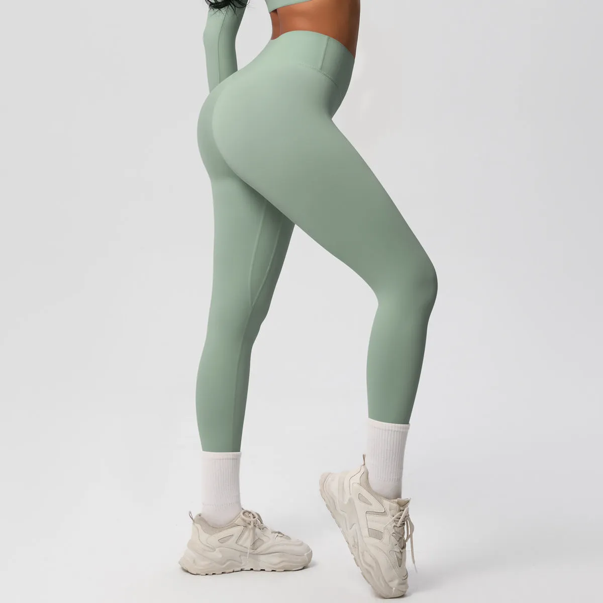 High-Waisted Quick-Dry Yoga and Fitness Leggings for Peak Performance